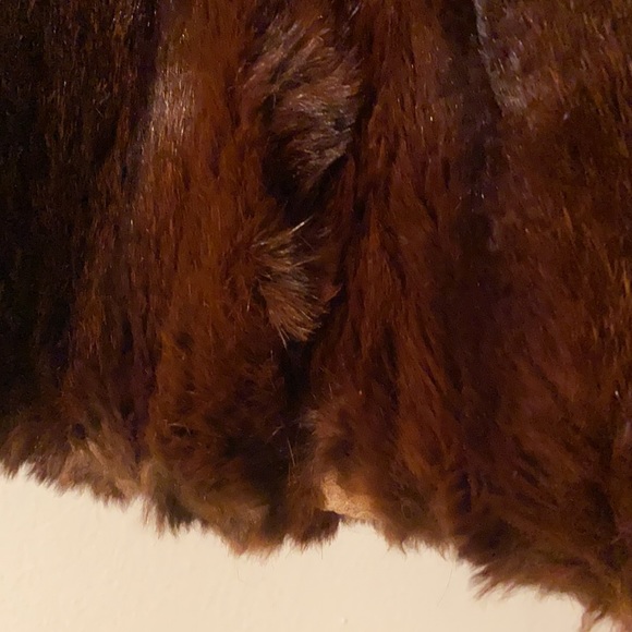 🔥✨Silver Fox Vintage Fur Cape Coat - Picture 15 of 17